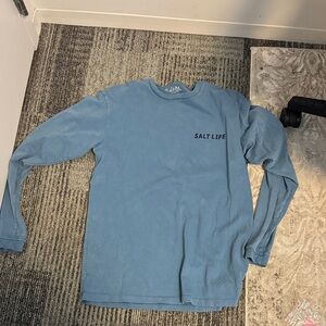 Salt Life Ocean Blue Long Sleeve Tee